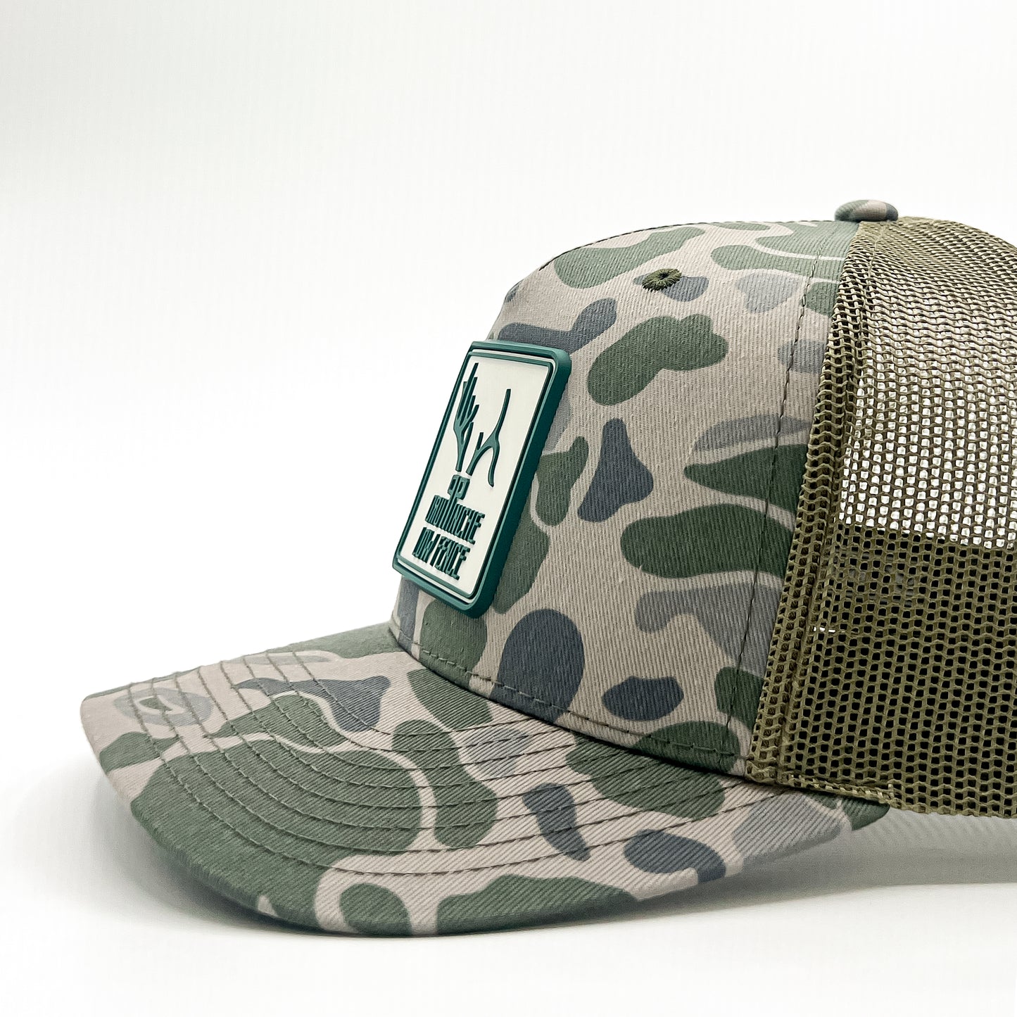 Camo PPLF PVC Patch Flag Hat