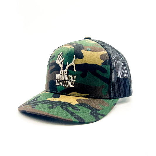 Camo/Black PPLF Embroidered Hat