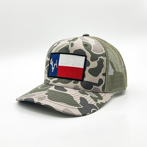 Camo PPLF Embroidered Flag Hat