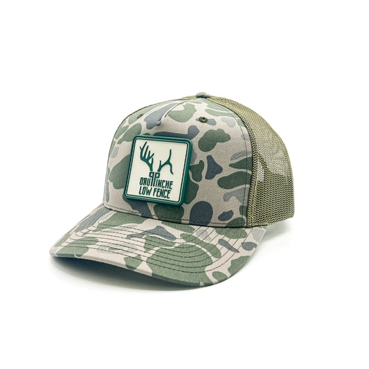 Camo PPLF PVC Patch Flag Hat