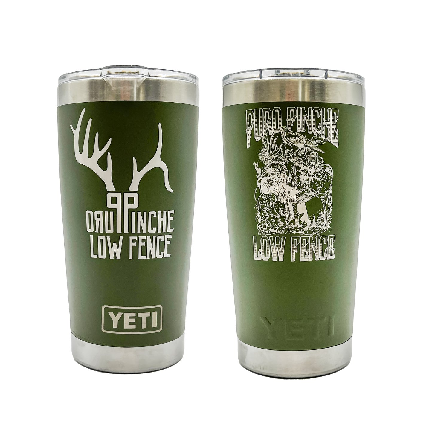 Laser Engraved 20oz PPLF Yeti Ramblers