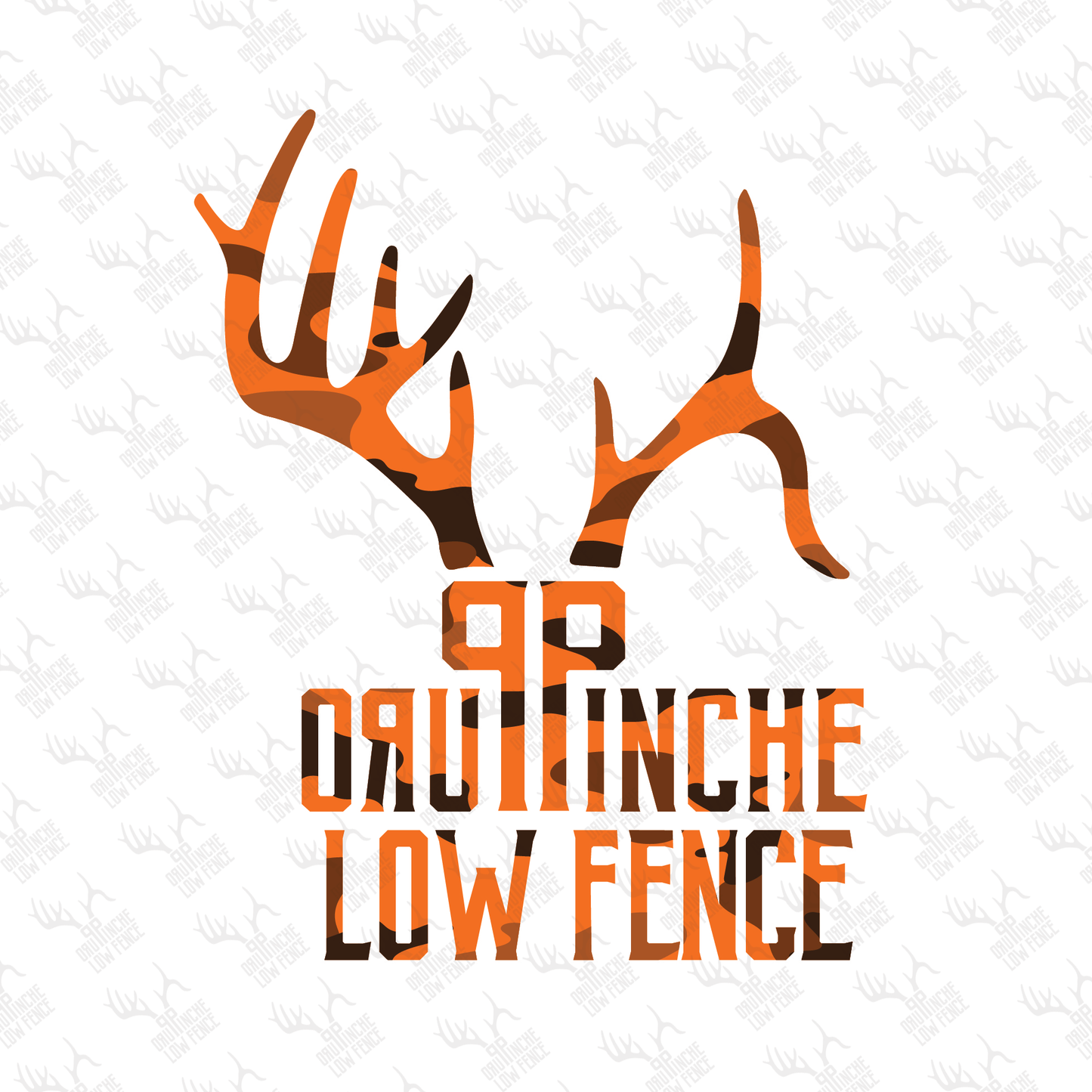 Puro Pinche Low Fence Hunting Vinyl Decal 6 inch