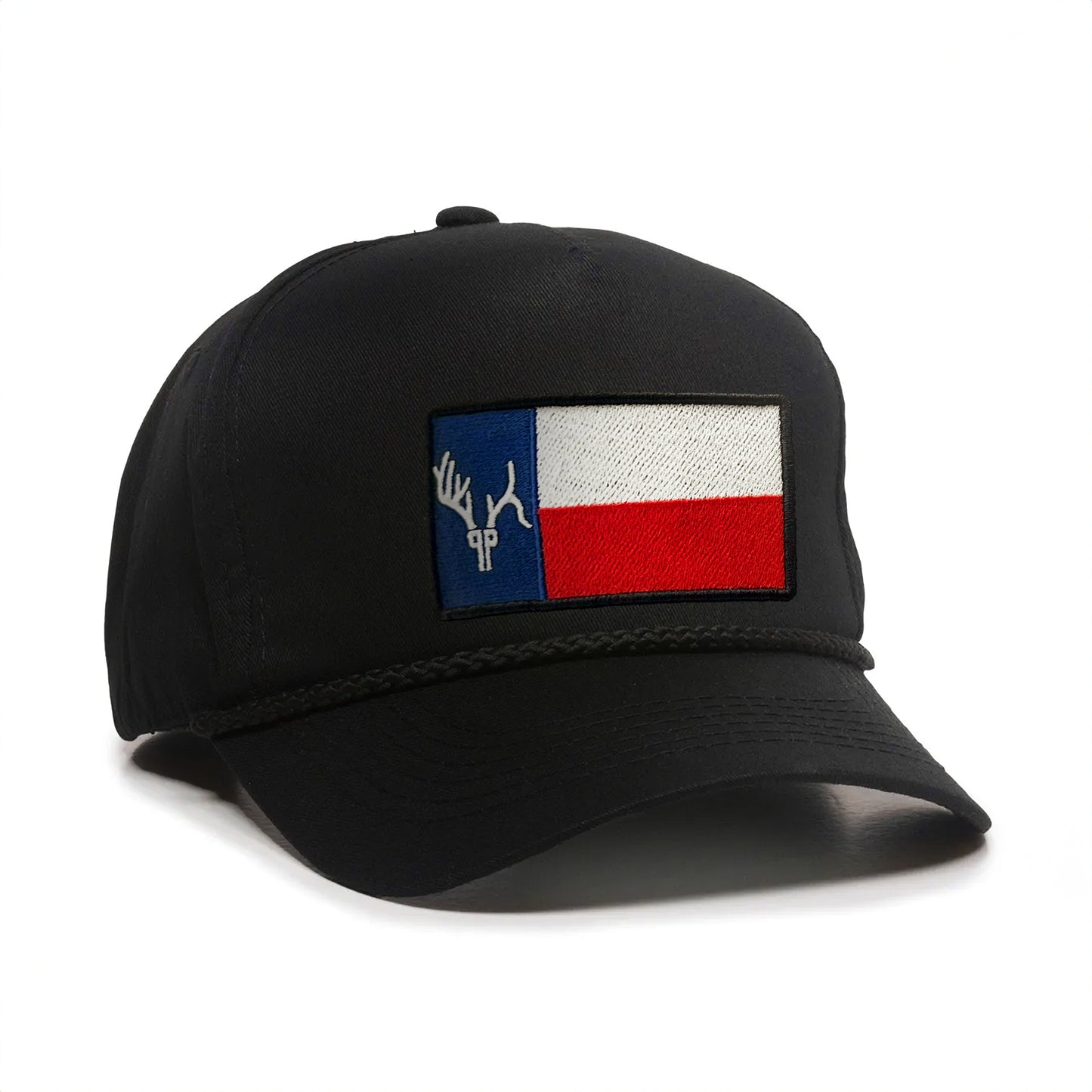 Black MAGA PPLF Embroidered Flag Hat