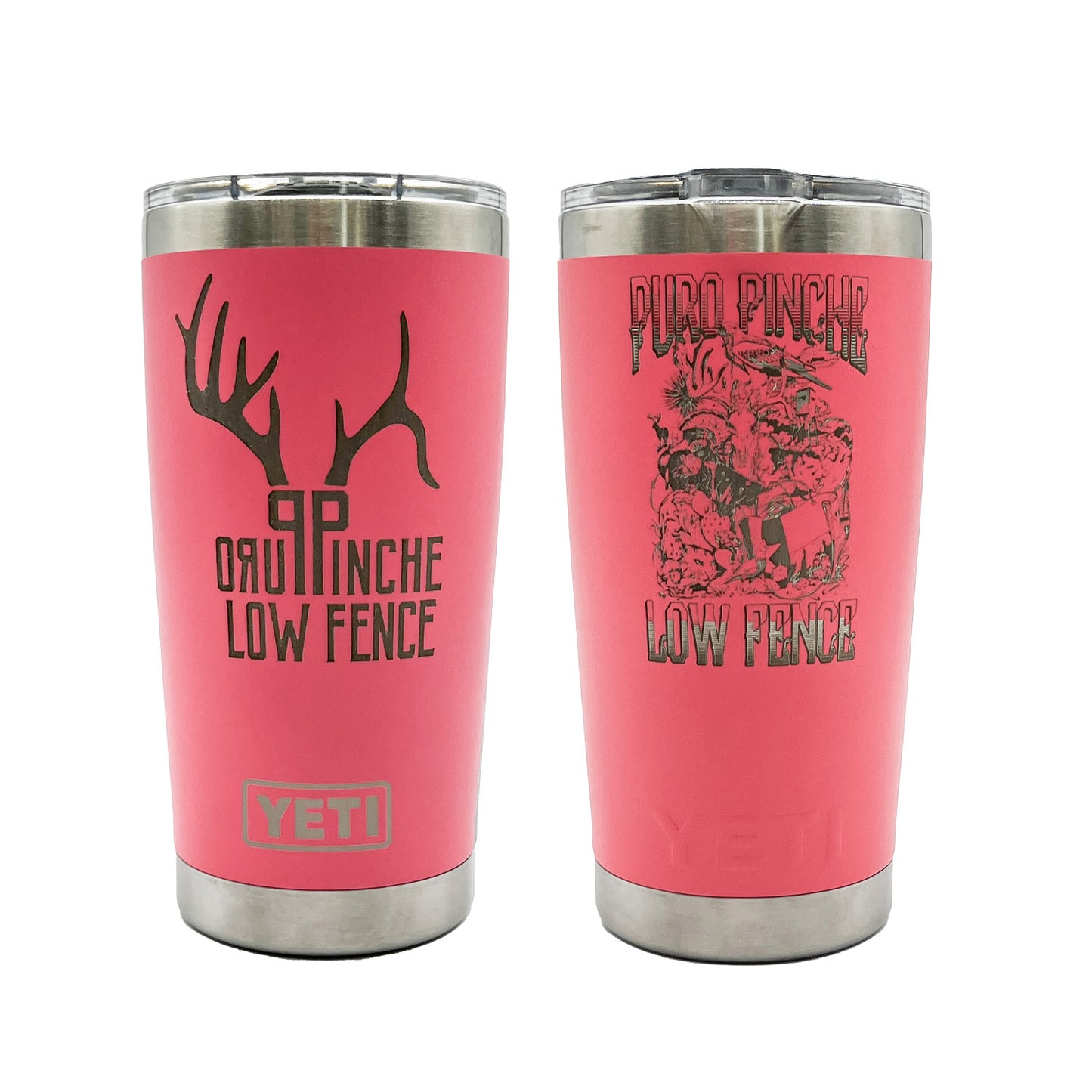 Laser Engraved 20oz PPLF Yeti Ramblers