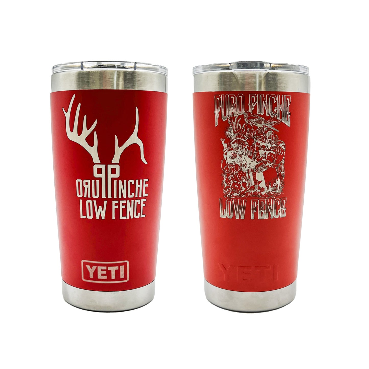 Laser Engraved 20oz PPLF Yeti Ramblers