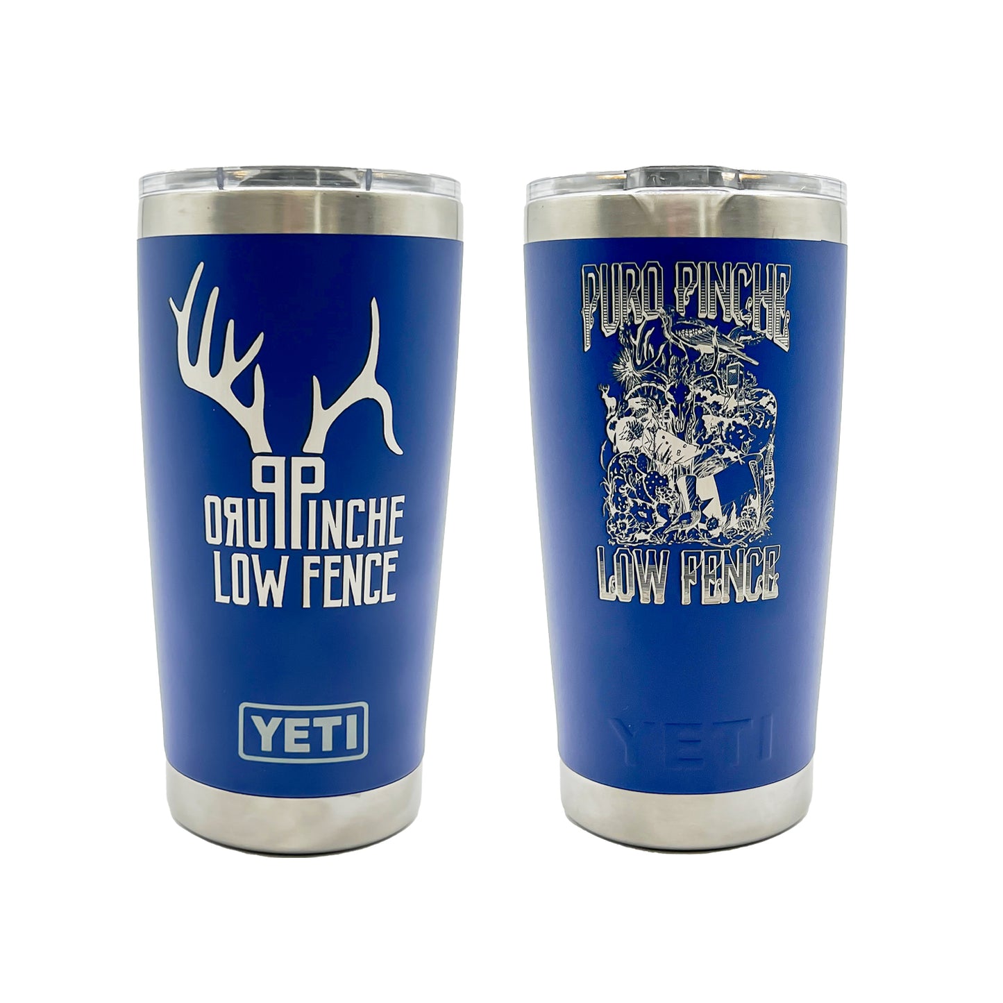 Laser Engraved 20oz PPLF Yeti Ramblers