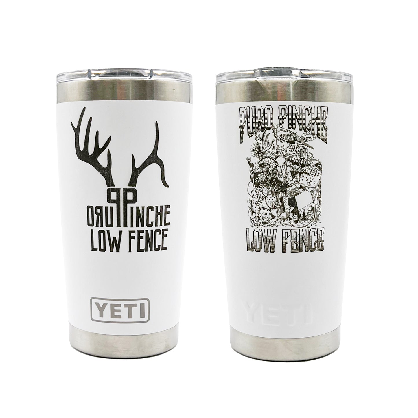 Laser Engraved 20oz PPLF Yeti Ramblers